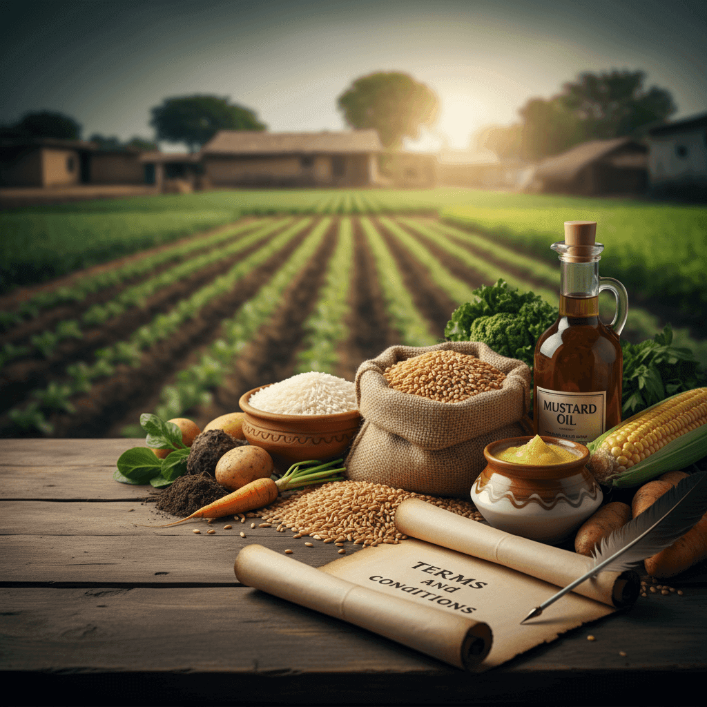 Organic Food Purchase Terms